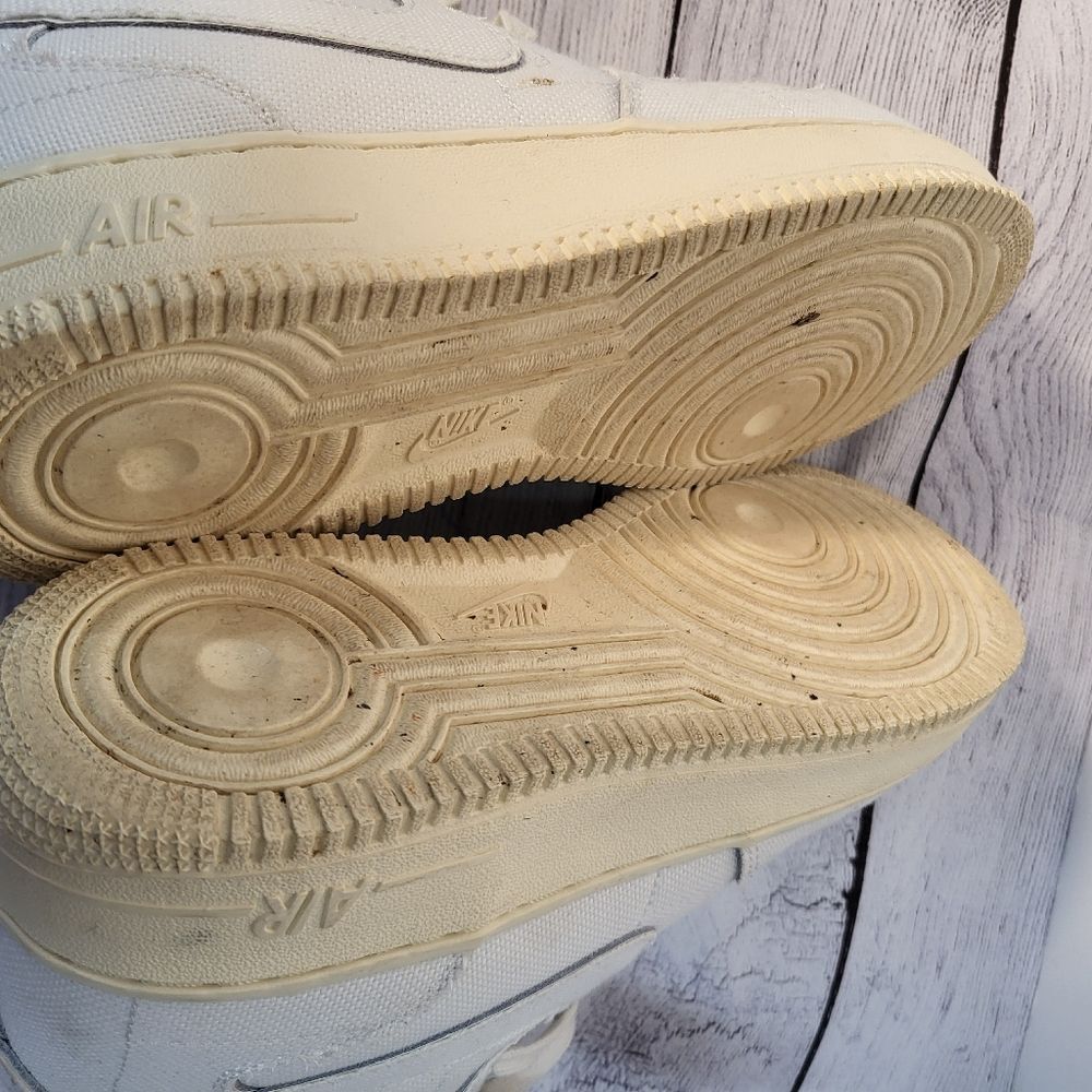 Nike Air Force 1 '07 Mid LX Summit White Canvas DZ4866-121 Women's Size … - Picture 6 of 10